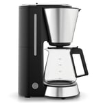 WMF Kitchenminis kaffetrakter glass 5 kopper Svart-solv