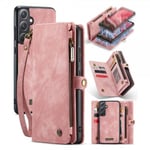 CaseMe Samsung Galaxy A35 Fodral 008 Series Löstagbart Skal Rosa