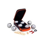 Amazon Lot de 8 Boule de Pétanque + Cochonnet + Mesureur + Sacoche