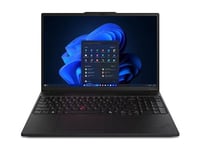 Lenovo ThinkPad P16s Gen 3 21KS - Conception de charnière à 180 degrés - Intel Core Ultra 7 - 155H / jusqu'à 4.8 GHz - Win 11 Pro - RTX 500 Ada - 16 Go RAM - 512 Go SSD TCG Opal Encryption 2, NVMe, Performance - 16" IPS 1920 x 1200 - Gigabit Ethernet