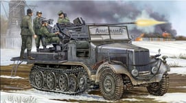 German SD Kfz 6/2 3,7 CM Flak 37 Plastique Kit 1:3 5 Model Trumpeter