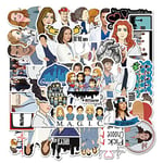 Tv Show Stickers Attached To Guitar Suitcase Luggage Laptop Stickers 50Pcs