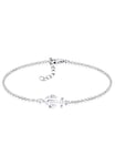 Elli Bracelet Femme Pendentif Ancre Maritime en Argent Sterling 925