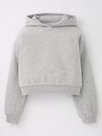 Everyday Girls Single Hoodie - Grey, Grey, Size Age: 10 Years