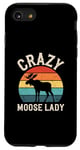 iPhone SE (2020) / 7 / 8 Crazy Moose Lady Case