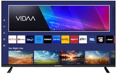 SFD EUROPE Radiola Smart TV 4K 43 Pouces - Téléviseur 108cm 4K UHD Qualité Cinéma, Dolby Digital Plus, Smart TV, APP, Netflix, Disney+ et Plus Encore...