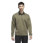 adidas Men's DWR 1/4 Zip Pullover, Olive Strata, S