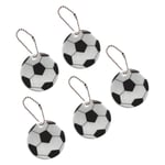 Reflex - Familjepack - Fotboll - Svart/vit - 5st Vit