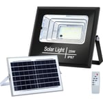 25W-40W-60W-100W-200W-300W-400W-25Watt panneau solaire d'éclairage led