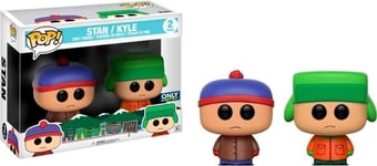 Funko Pop! South Park: Stan and Kyle (2 pack)  Vinyl Action Figure - Damaged Box