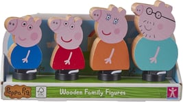 Peppa Pig Wooden Family Figures for Imaginative Play and Preschool Fun