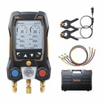 Kit standard Testo 550S avec flexibles - kit manomètre froid 2 voies - TESTO : 