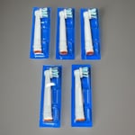 Genuine Oral-B Cross-Action Toothbrush Heads, 5 Pack, New, Individually Sealed