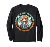 Ghost Hunting Girl Paranormal Funny Long Sleeve T-Shirt