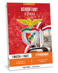 Tick&Box - Coffret Cadeau - SL Benfica Séjour - 1 match au choix parmi tous les matchs à domicile + 1 nuit d'hôtel inclus - pour 2 personnes