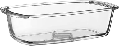 Freska 1800ml Borosilicate Glass Non-stick Oven Baking Dish Roasting Food Pie