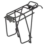 Tortec Unisex's Transalp Rear Disc Pannier Rack, Black, 26-700C