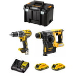 Kit DWK210 (DCD796 DCH273 2 x 2,0 Ah DCB107 tstak vi) - Dewalt