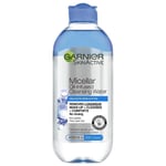 3 x Garnier Skin Active Micellar Oil-Infused Cleansing Water Del Eyes 400ml