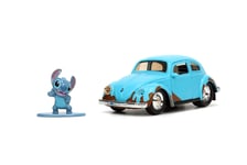 Jada Toys Disney Lilo and Stitch 1:32 Volkswagen Beetle Die-cast Car (US IMPORT)