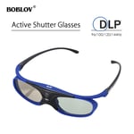 3D Active Shutter Glasses DLP-Link 96Hz/144Hz Blue For BenQ W1070 W700 W710ST