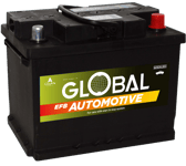 GLOBAL EFB L2 START/STOP Batteri 60Ah