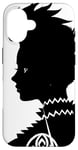 Coque pour iPhone 16 Fantasy Post Punk Celtic Tribal Art Batcave Girl Gothique