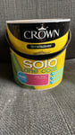 Crown Solo One Coat - 2.5L - rosy envy - Pink - Matt Emulsion