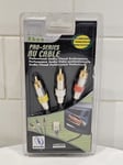 Interact Xbox Original AV Cables Gold Plated Pro Series New & Sealed Retro 2002