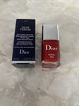 NEW! DIOR VERNIS NAIL POLISH 763 REDRED 10ml LIMITED EDITION IN BOX RRP £27