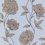 Arthouse Wallpaper Pretty Floral Soft Blue 688002