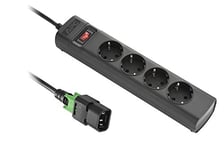 APC Power Strip L, IEC C14 to 4 CEE/3