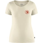 Fjallraven 1960 Logo T-Shirt W Tricot Femme, Blanc Craie, XXS