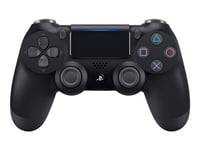 Sony Dualshock 4 V2 - Spelkontroll - Trådlös - Bluetooth - Gagatsvart - För Sony Playstation 4