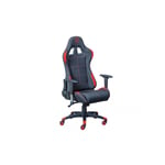 Fauteuil de bureau gamer en tissu Northon Noir/rouge, noir/blanc ou noir/vert