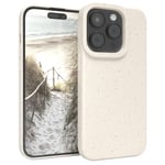 For Apple iPhone 15 Pro Organic Protective Cover Environmental Phone Case White