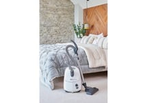 Sebo 92621CI Airbelt E1 Arctic Cylinder Vacuum Cleaner - White