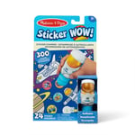 Melissa & Doug Sticker WOW 24-Page Activity Pad and Sticker Stamper, 300 Sticker