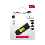 Team Group C145 USB flash drive 128 GB USB Type-A 3.2 Gen 1 (3.1 Gen 1) Black...