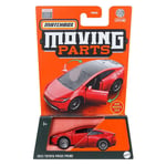 MATCHBOX MOVING PARTS 2023 TOYOTA PRIUS PRIME RED HVM75