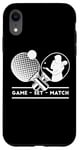 iPhone XR Table-Tennis Player Game-Set-Match Gamer Ping-Pong Case