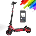 RCB TECH RE24 Trottinette Électrique Pliable - Pneus 10" - 800W - Autonomie 60KM - APP - Pour Adultes et Adolescents