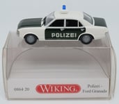 MICRO WIKING HO 1/87 FORD GRANADA POLIZEI POLICE ALLEMANDE #086420 IN BOX