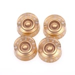 Musiclily Pro 4Pcs Gold Imperial Inch Control Speed Knob For USA Les Paul Guitar