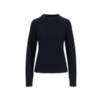 Tufte Robin Cable Sweater Sky Captain XL Klassisk ullgenser til dame