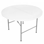 4ft Round Folding Trestle Table