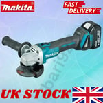 Makita 18V 125mm DGA404 Brushless Lithium Electric Angle Grinder Rechargeable UK