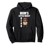 Rizz Bear Mom's Little Rizzly Bear Funny Rizz Saying Pullover Hoodie