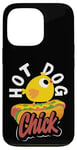 iPhone 13 Pro Hot Dog Chick Fun Quirky Graphic Humor Case