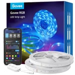 Govee LED Strip Lights, Smart WiFi APP Control RGB Colour Changing Music Sync Strips Lights for Home Kitchen Bedroom TV ChristmasParty, Works with Alexa, Google Assistant, 2 Rolls of 5m